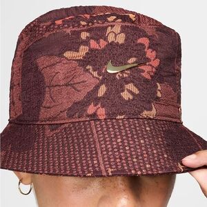 Nike Naomi Osaka Apex Bucket Hat Burgundy Crush Recycled polyester HF1697-652 M